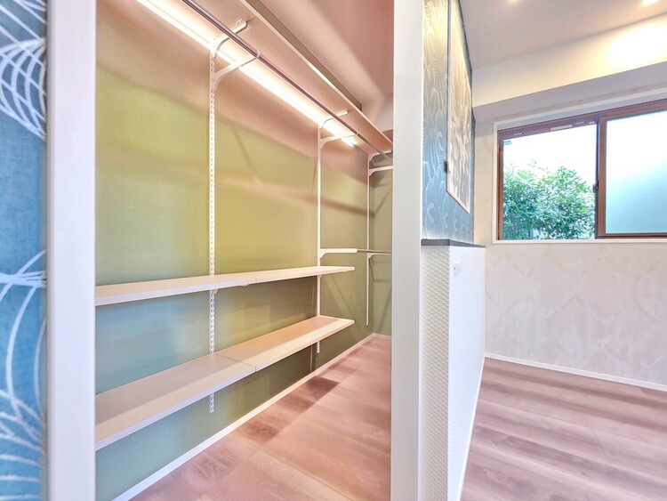 収納 暮らし心地を大きく左右する収納を、適材適所に配置し使い勝手を考慮しました。