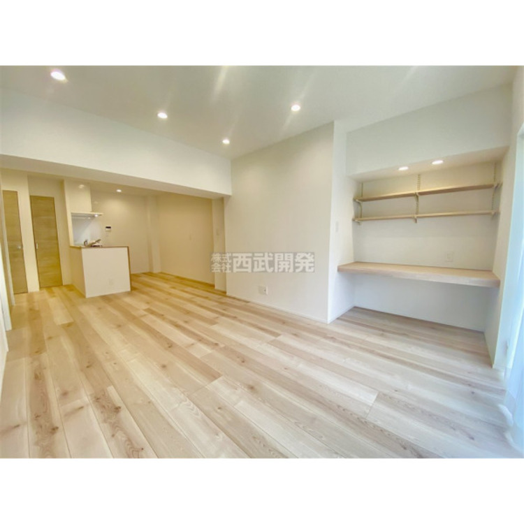 居間 カウンター付きのＬＤＫ、家族みんなの快適空間です。