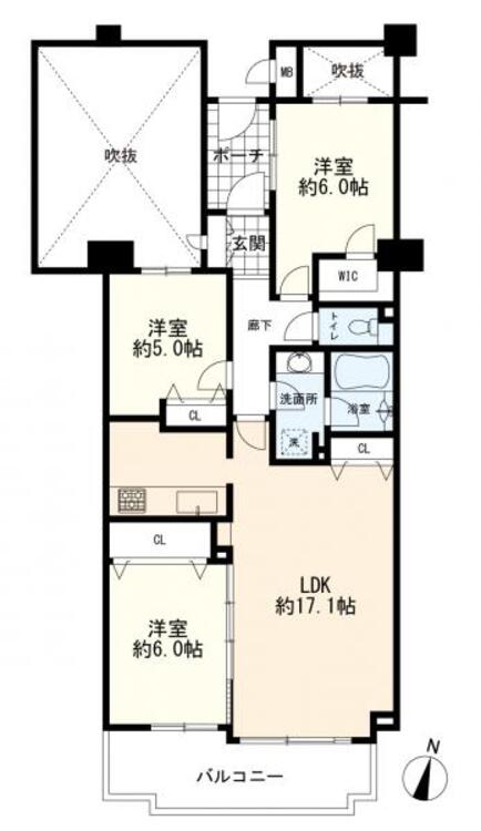 間取り 3LDK
