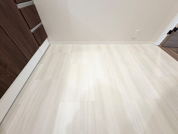 その他 十分な広さの脱衣所。