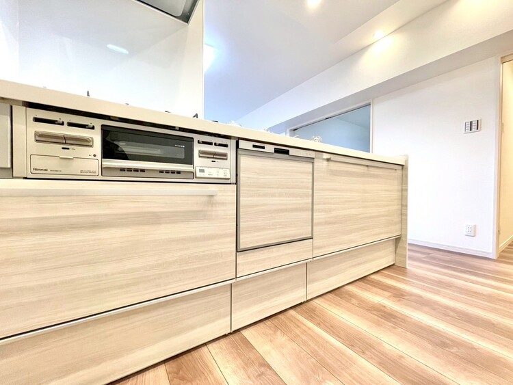 その他 開放感のあるキッチンスペース。調理をしながら、会話も弾みそうですね。