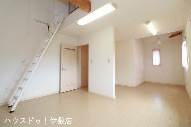 内装 【2F洋室】ロフト付きの洋室！広々とした洋室でベッドや勉強机を置いても余裕の広さ