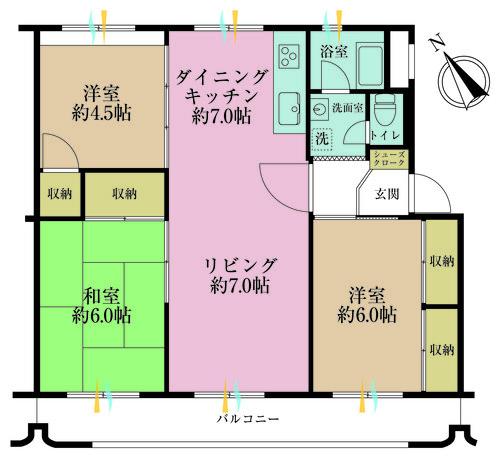東急日吉マンションの物件画像