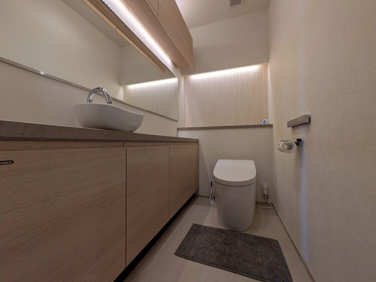 その他 清潔感の高いお手洗い。