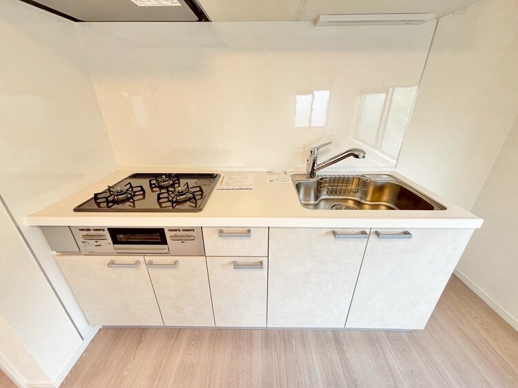 キッチン 洗練されたスタイリッシュなデザイン性と使いやすさを備えた仕様。