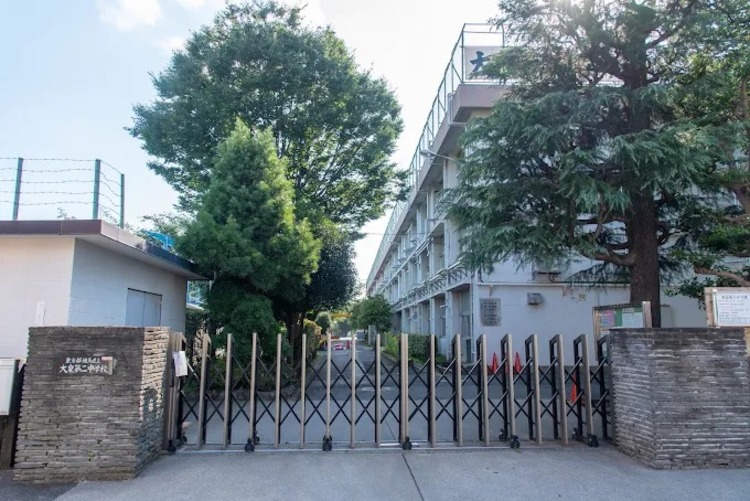 周辺 練馬区立大泉第二中学校