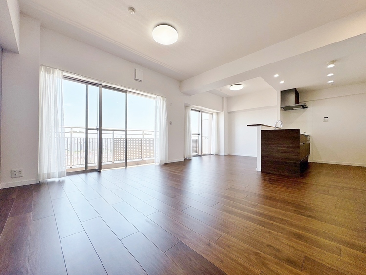 居間 「空間が織り成すひとつ先の住み心地」を演出します。