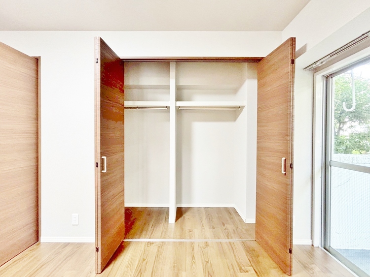 収納 居室にはクローゼットがあり、荷物もスッキリ収納して快適にお過ごしいただけます。