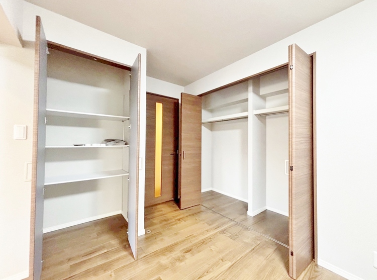 収納 暮らし心地を大きく左右する収納を、適材適所に配置し使い勝手を考慮しました。