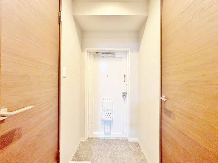 玄関 シューズボックスを完備した玄関です。