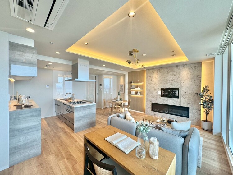 その他 シンプルな内装と偏り過ぎないデザインで統一しました。