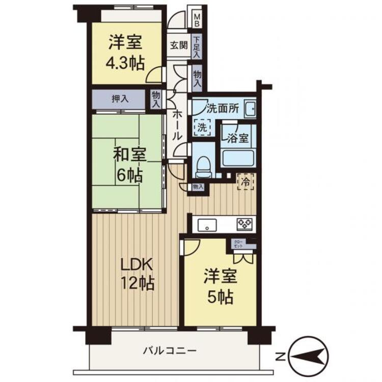 間取り 【間取り】将来にわたって資産価値が継続するな佇まい。ここから始まる変わらない価値観はこの先も継続していきます。