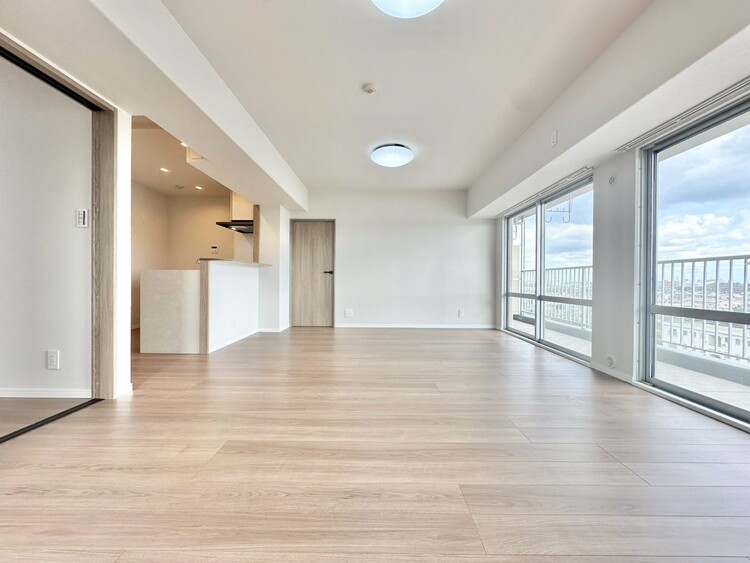 居間 豊かな居住性と、安心感を満たすクオリティが見事に調和した住空間。