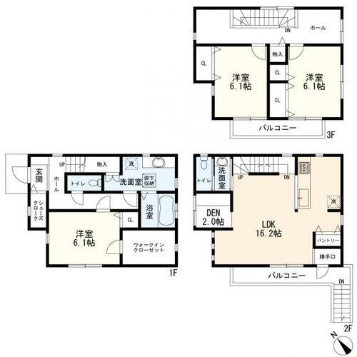 神奈川区松見町４丁目　中古一戸建ての物件画像