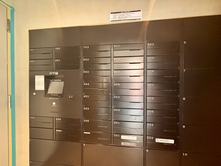 設備 郵便受けも、きちんと管理されています。