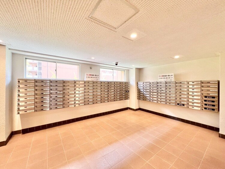 設備 郵便受けも、きちんと管理されています。