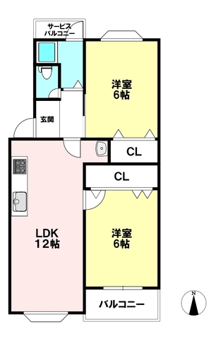 深江橋コーポ　C棟の物件画像