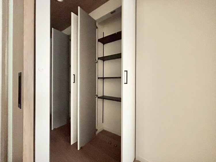 収納 暮らし心地を大きく左右する収納を、適材適所に配置し使い勝手を考慮しました。