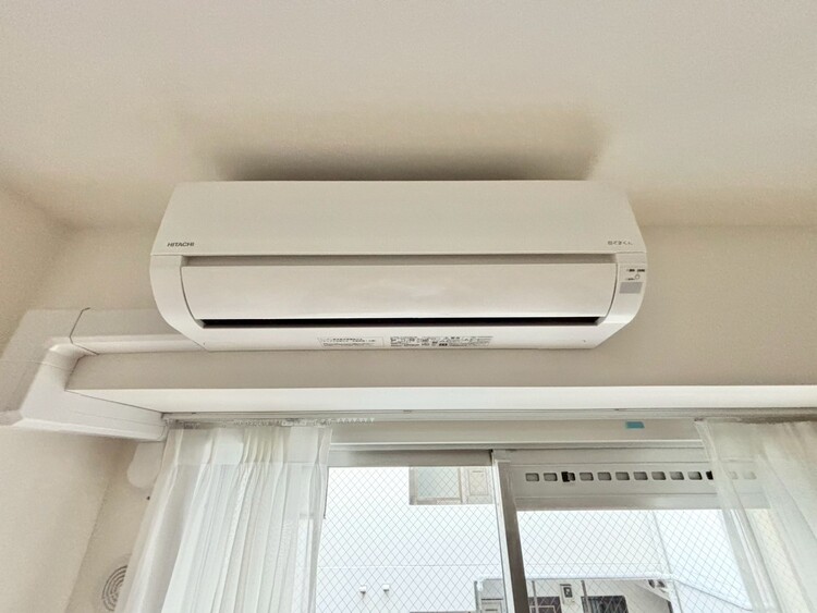 設備 エアコンが設置済みですので、お住まいになってからすぐに快適な生活を送れます。