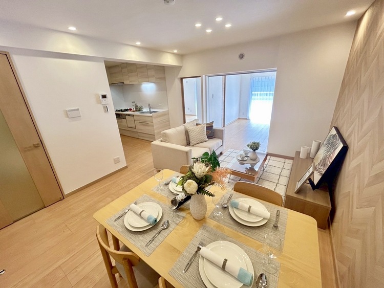 その他 シンプルな内装と偏り過ぎないデザインで統一しました。