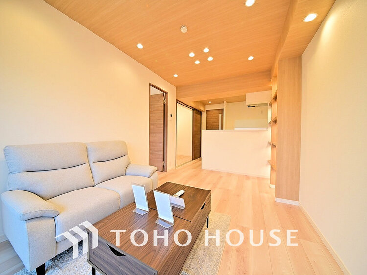 内装 ゆったりとくつろげる上質なリビングダイニング