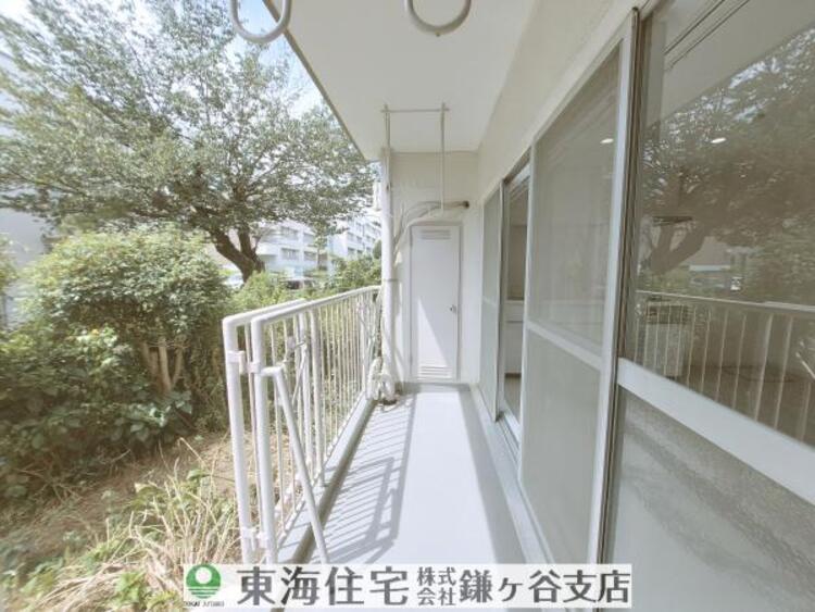 バルコニー 陽当りの良いバルコニー