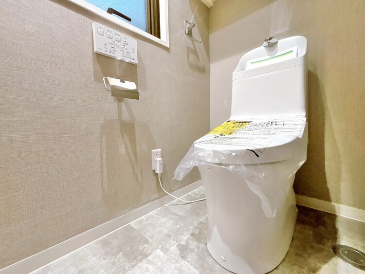 トイレ 暮らしの中のさりげないひとときの快適さにも、こだわりを、持って設備を配しております。