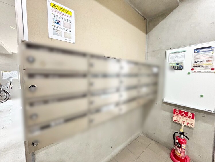 設備 郵便物を受け取るための郵便受けも、きちんと管理されています。