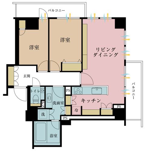 ブランズ六番町の物件画像