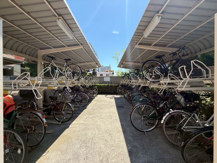 その他 駐輪場も綺麗に整頓されています。※空き状況は都度ご確認下さい。