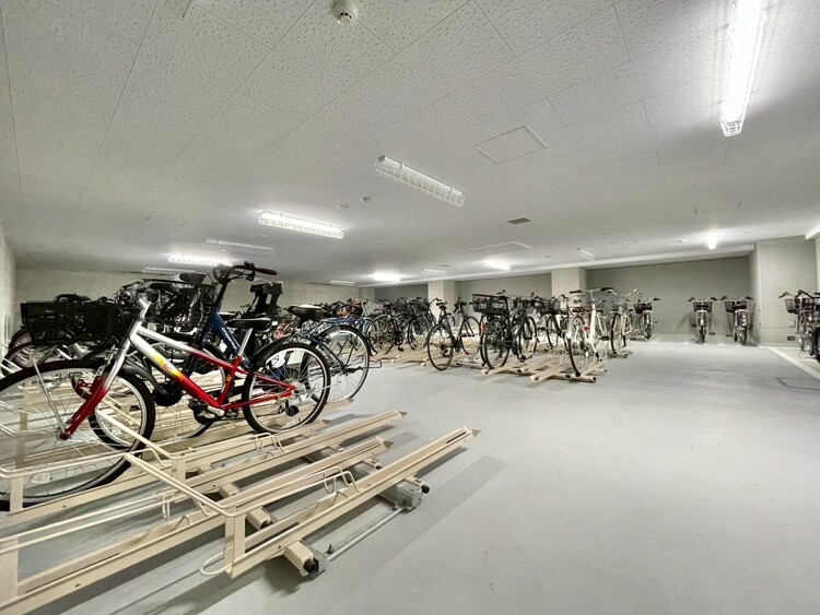 その他 きちんと整備された駐輪場。住む方の心遣いが感じられます。
