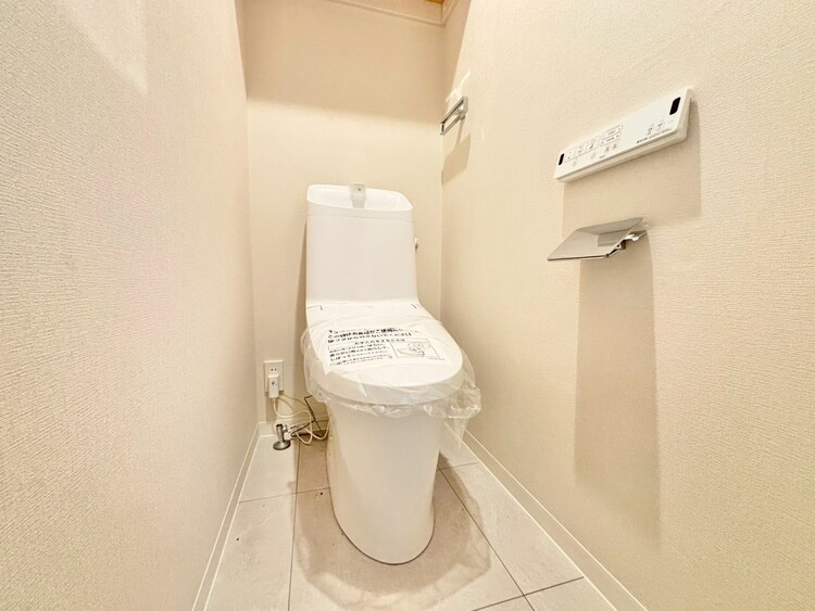 トイレ 暮らしの中のさりげないひとときの快適さにも、こだわりを、持って設備を配しております。