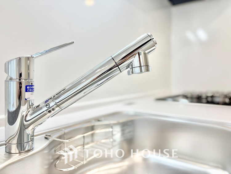 キッチン 【cooking papa is here】料理が苦手な人でも、チャレンジしてみたくなるワイドスパンのキッチン。家族の食卓がここから始まる。