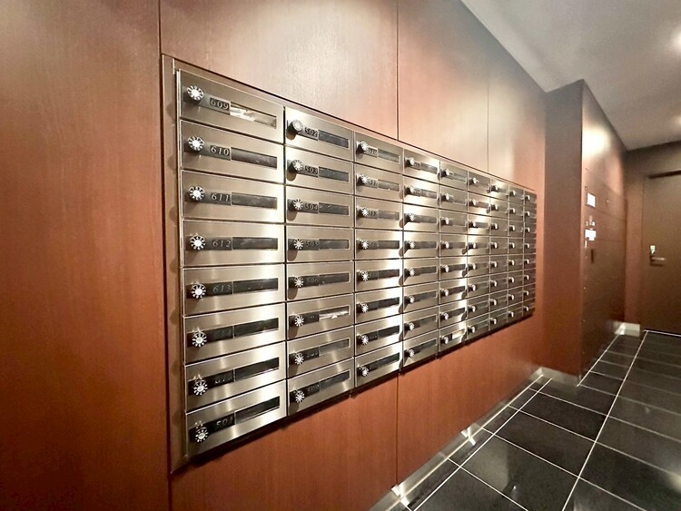 設備 郵便受けも、きちんと管理されています。