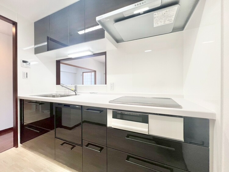 キッチン 開放感のあるキッチンスペース。調理をしながら、会話も弾みそうですね。