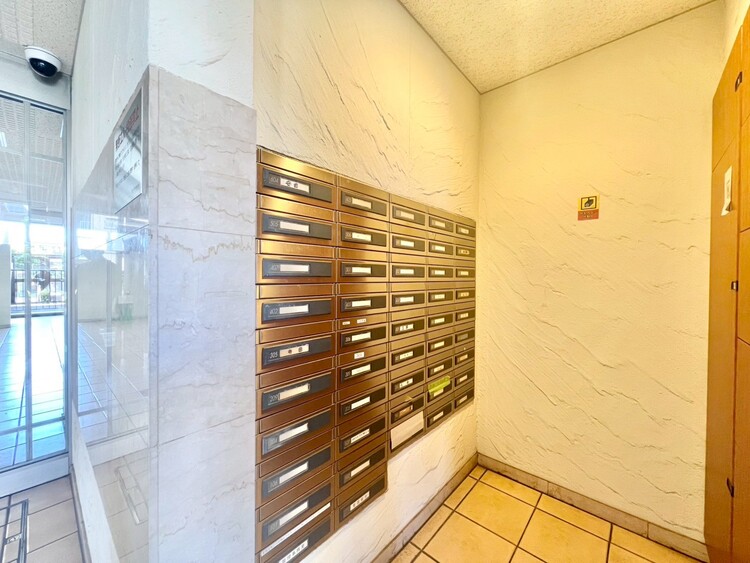 設備 郵便受けも、きちんと管理されています。