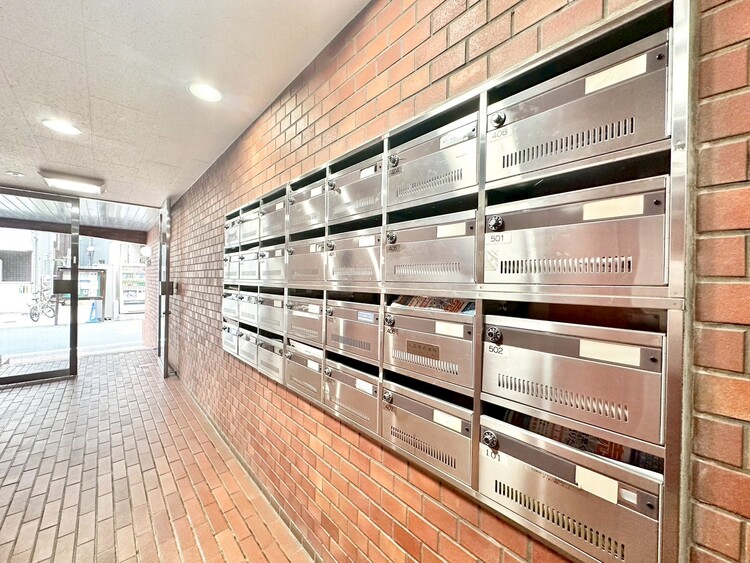 設備 郵便受けも、きちんと管理されています。