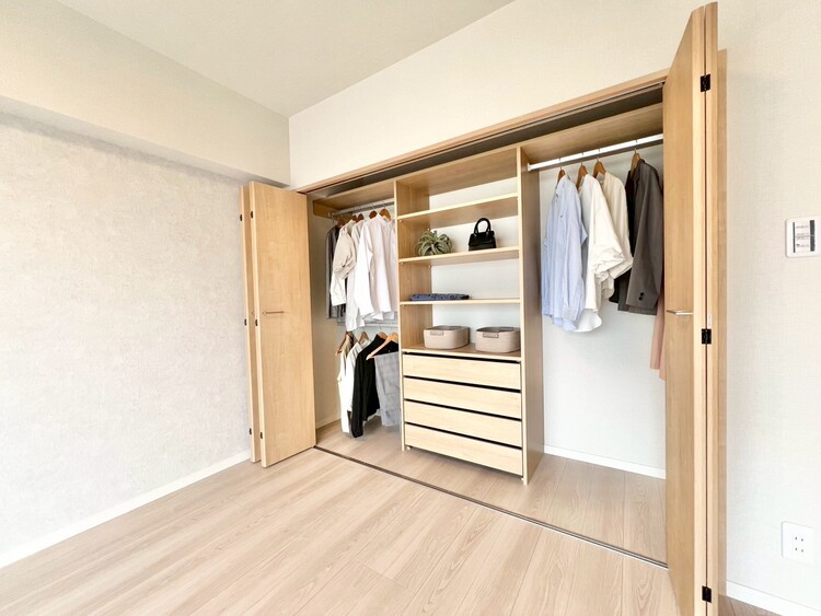 収納 収納スペースが付いていて、お部屋を広く使っていただけます。