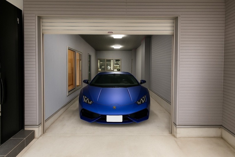 その他 電動シャッター付きガレージ付き♪