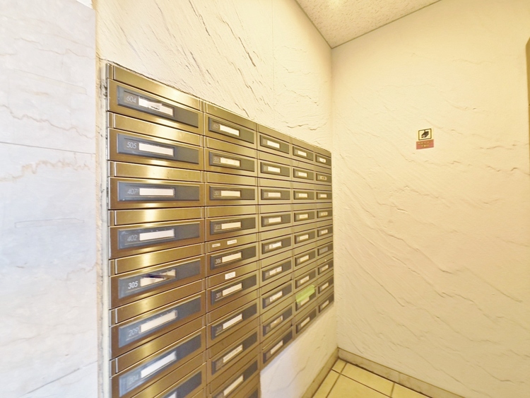 その他 郵便物を受け取るための郵便受けも、きちんと管理されています。