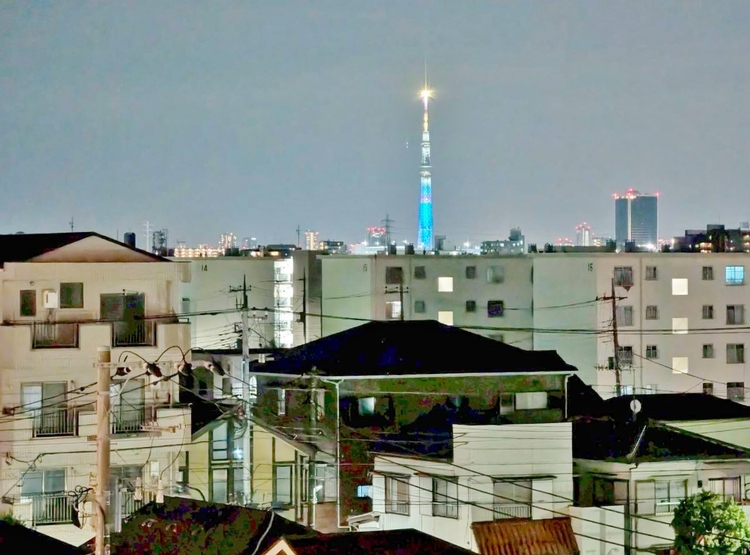 バルコニー 頬をなでる、優しい風を感じることが出来ます。