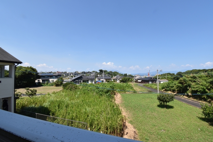 周辺 バルコニーからの眺望◇桜島望めます！