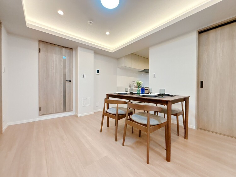 居間 「空間が織り成すひとつ先の住み心地」を演出します。