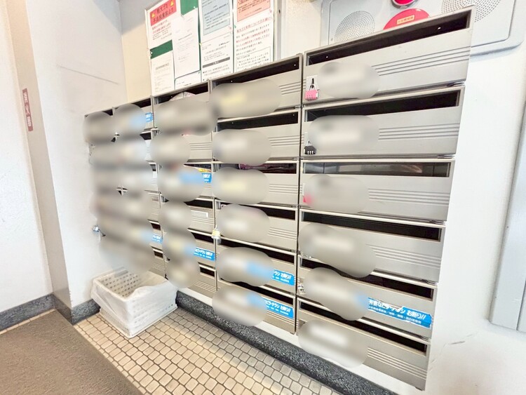 その他 郵便物を受け取るための郵便受けも、きちんと管理されています。