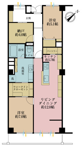 ルネ南市川の画像