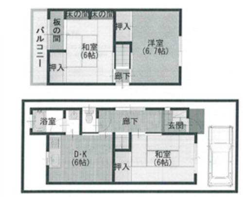 加島２丁目　中古戸建の物件画像