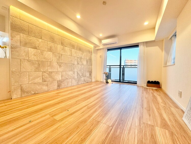 居間 豊かな居住性と、安心感を満たすクオリティが見事に調和した住空間。