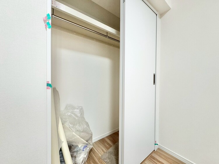 収納 居室にはクローゼットがあり、荷物もスッキリ収納して快適にお過ごしいただけます。