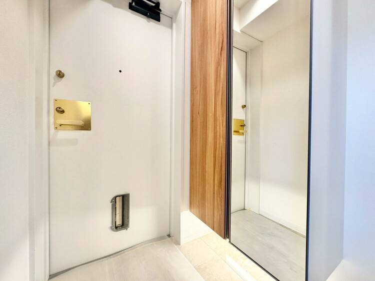 玄関 シューズボックスを完備した玄関です。