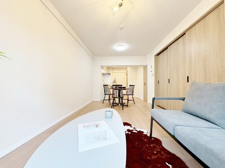 居間 「空間が織り成すひとつ先の住み心地」を演出します。